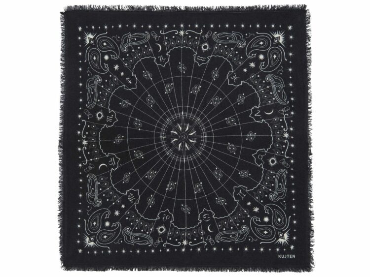 kujten large bandana hachiko astro black