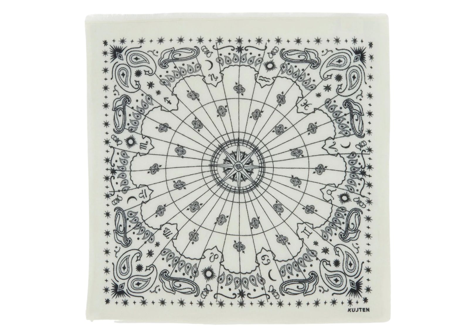 kujten large bandana hachiko astro white