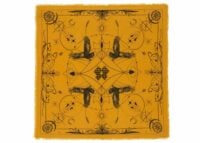 kujten large bandana hiloki mango yellow