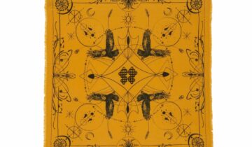 Kujten Large Bandana Hiloki Mango Yellow