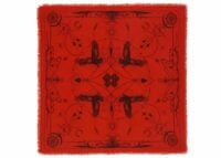 kujten large bandana hiloki red orange