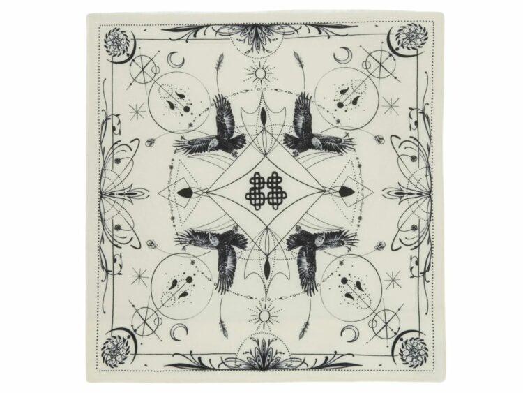 kujten large bandana hiloki white