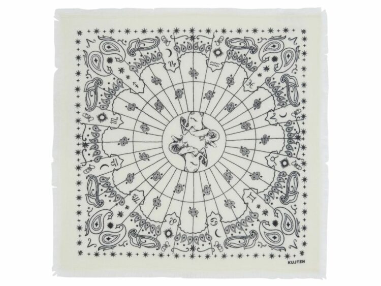 kujten small bandana hachi sign aries