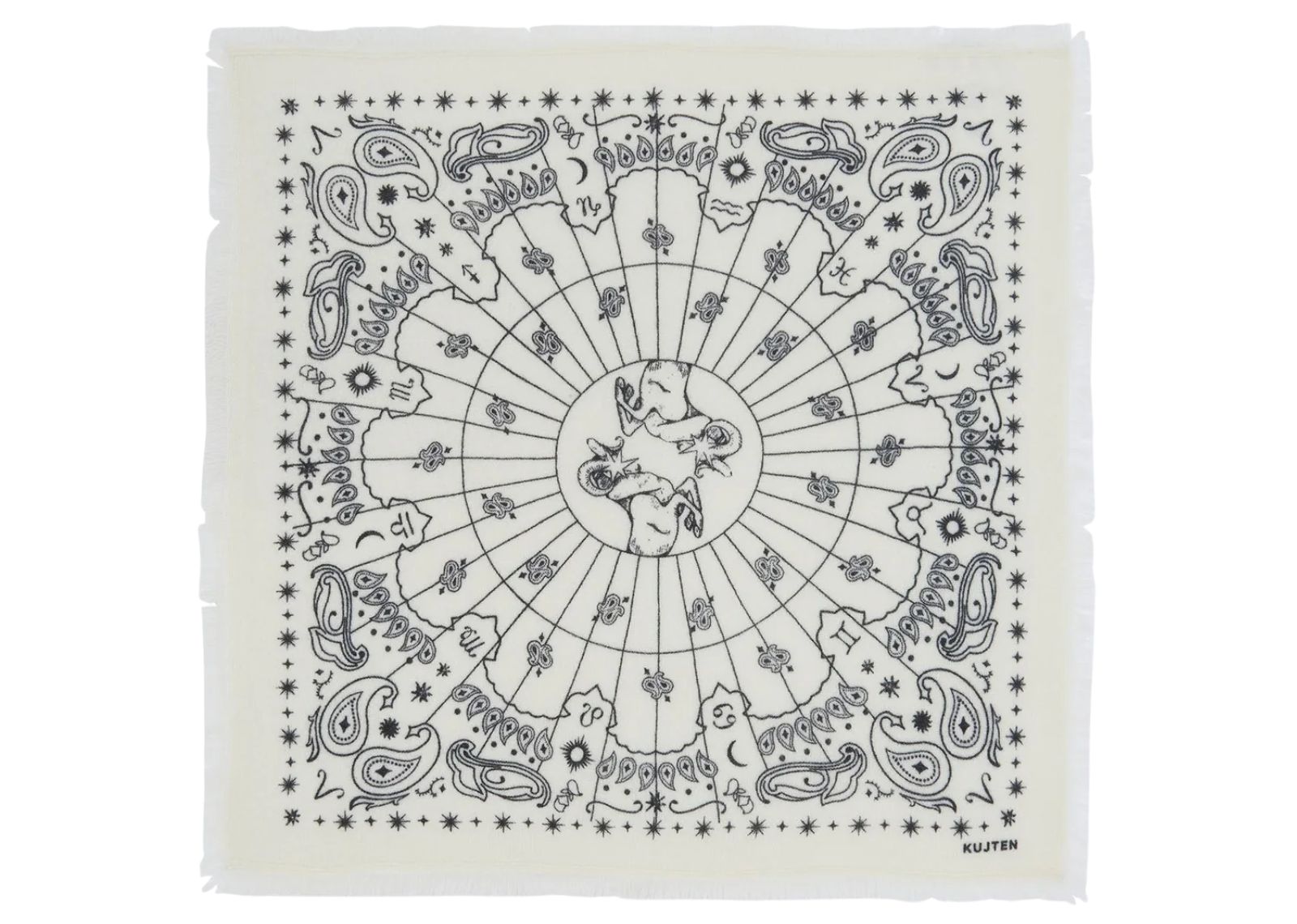 kujten small bandana hachi sign aries