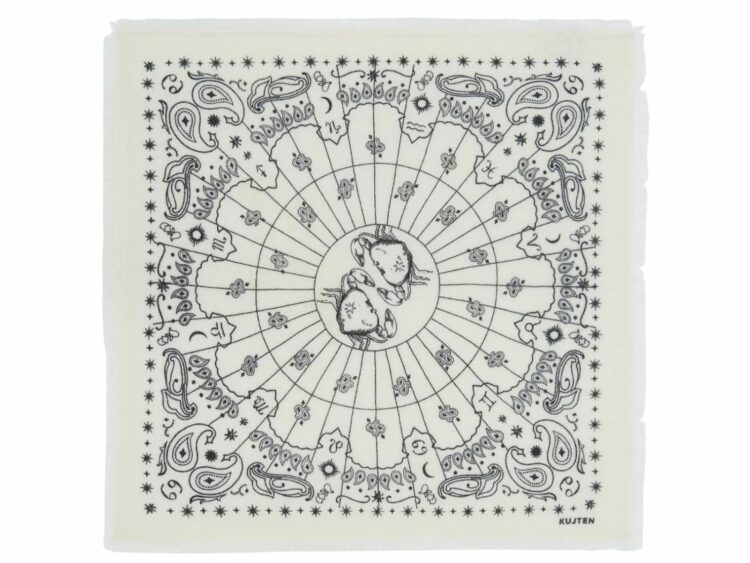 kujten small bandana hachi sign cancer