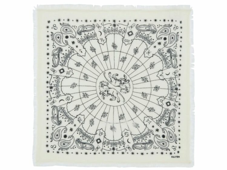 kujten small bandana hachi sign leo