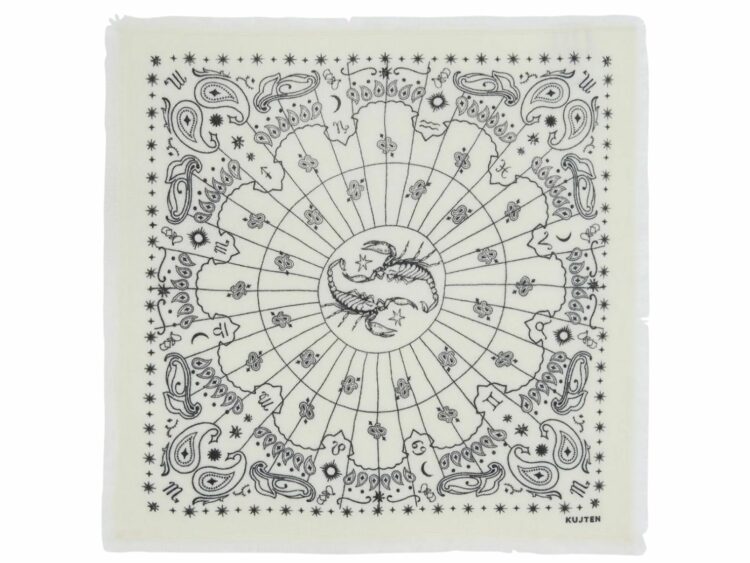 kujten small bandana hachi sign scorpio