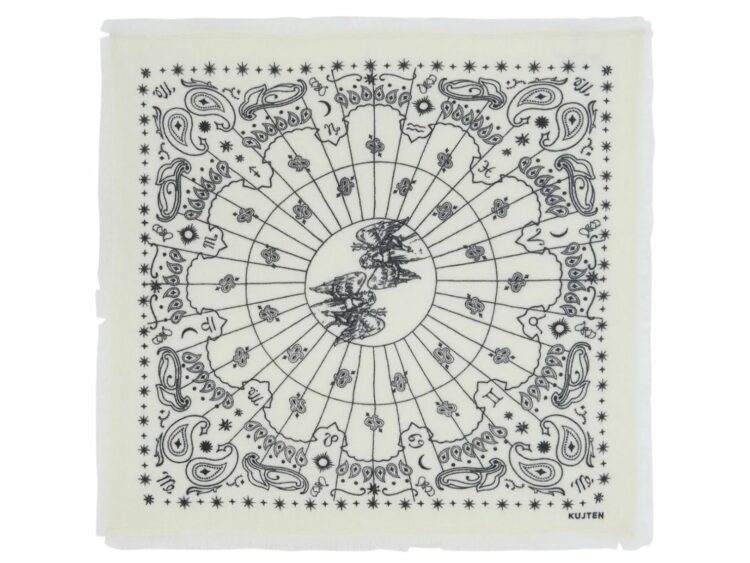 kujten small bandana hachi sign virgo