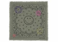 kujten small bandana hachi smiley brode marl khaki