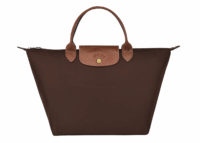 longchamp le pliage original medium handbag ebony