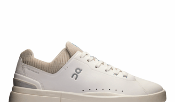 On Running THE ROGER Advantage White Sand