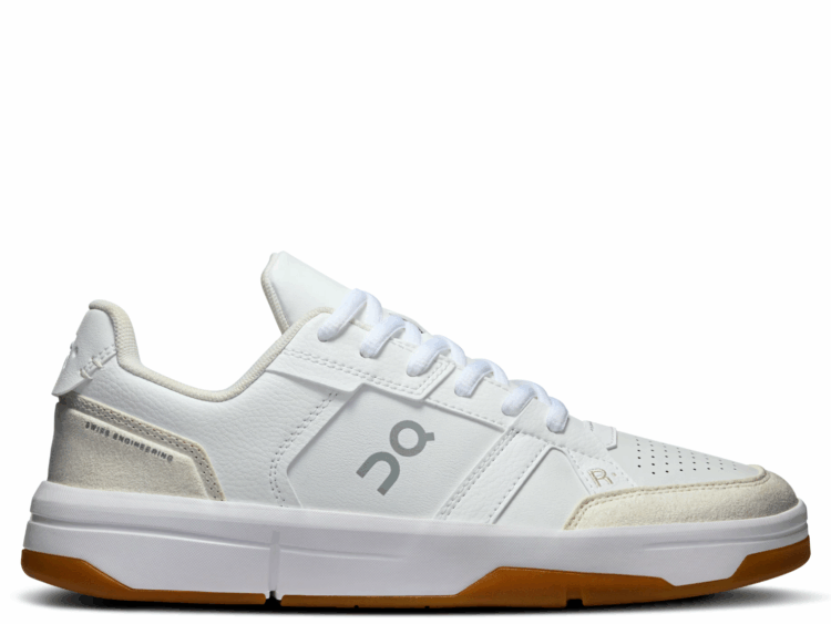 on running the roger clubhouse white ivory gum (w)