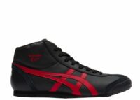 onitsuka tiger mexico mid runner black classic red 1