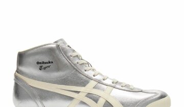 Onitsuka Tiger Mexico Mid Runner Silver Cream