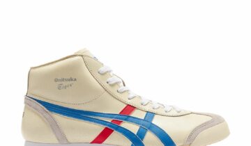 Onitsuka Tiger Mexico Mid Runner White Blue