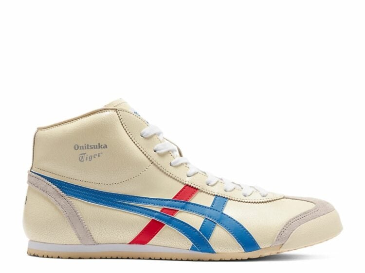 onitsuka tiger mexico mid runner white blue 1
