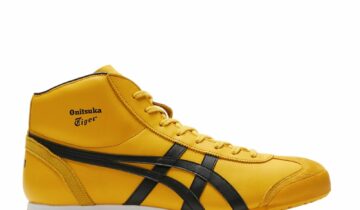 Onitsuka Tiger Mexico Mid Runner Yellow Black