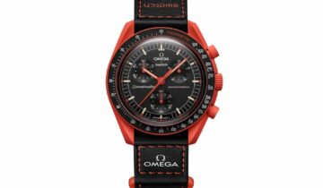 Swatch x Omega Bioceramic Moonswatch Mission On Earth Lava