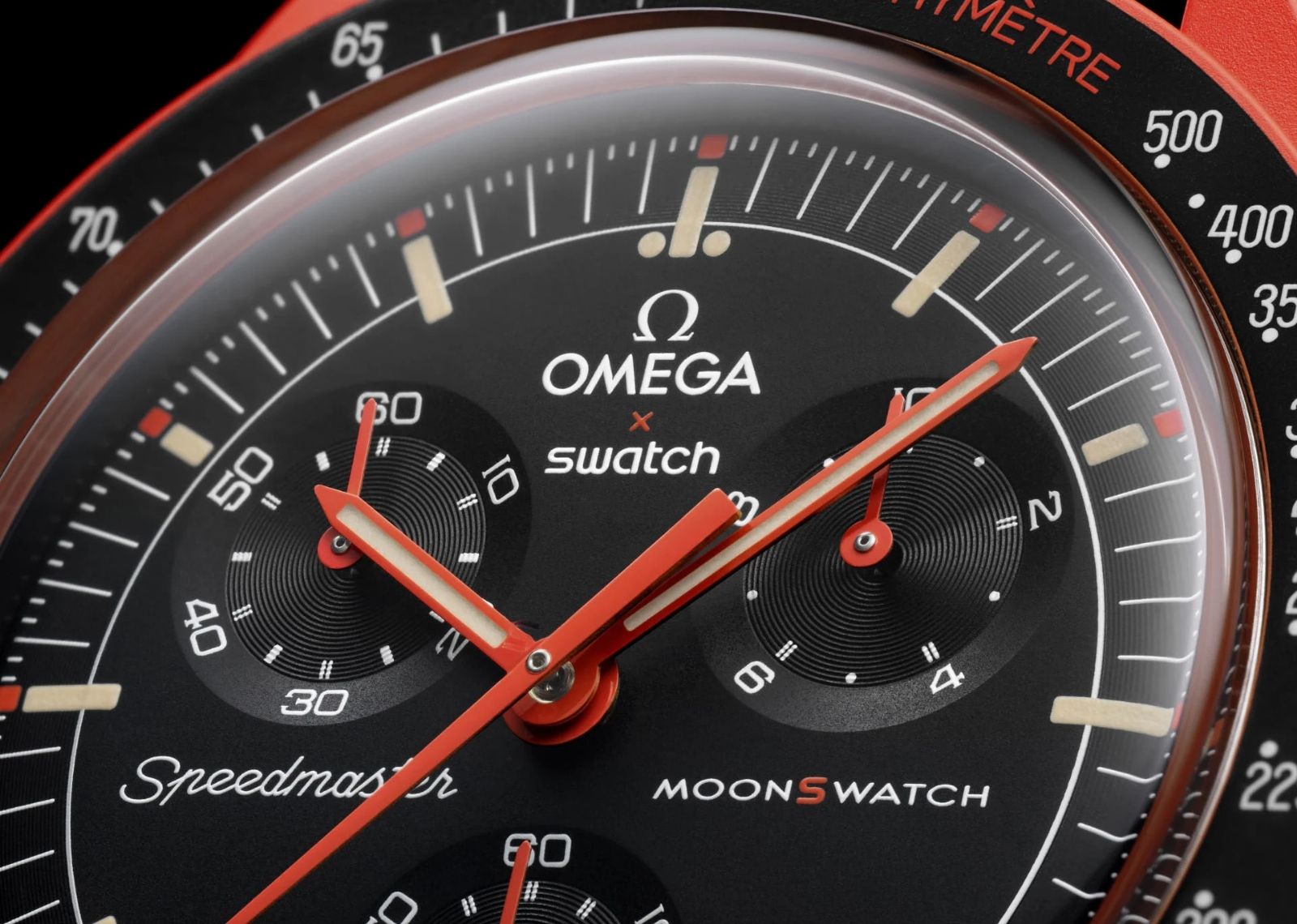 swatch x omega bioceramic moonswatch mission on earth lava 3