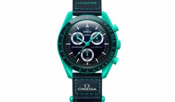 Swatch x Omega Bioceramic Moonswatch Mission On Earth Polar Lights