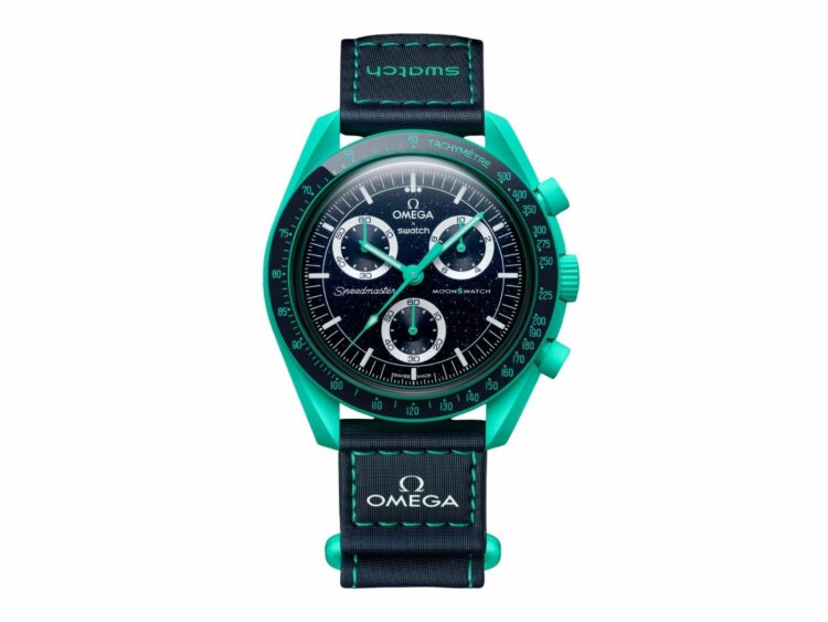 swatch x omega bioceramic moonswatch mission on earth polar lights 1