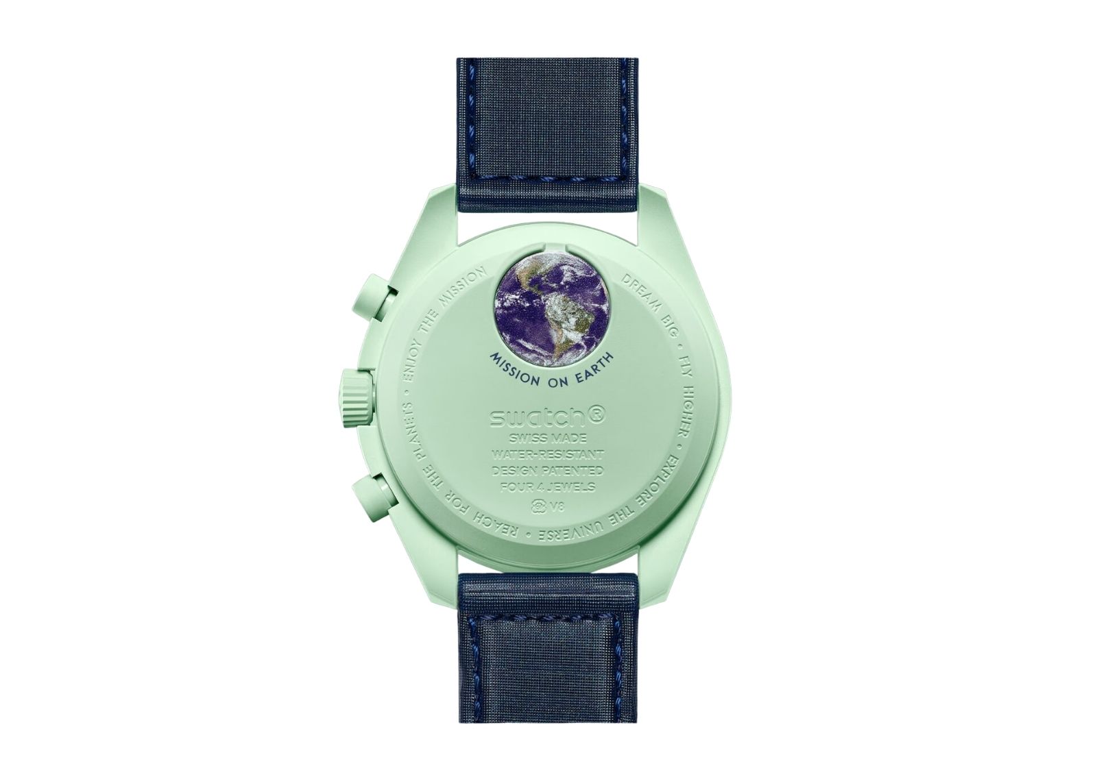 swatch x omega bioceramic moonswatch mission to earth 2