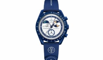 Swatch x Omega Bioceramic Moonswatch Mission To Earthphase Moonshine Gold Snoopy