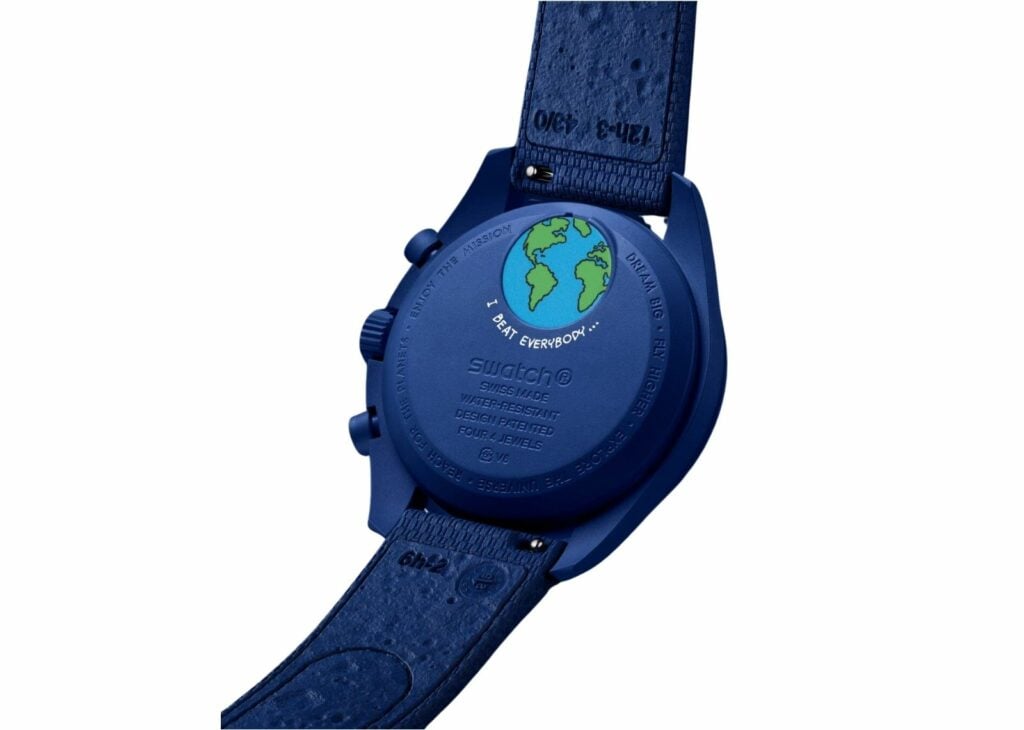 Swatch x Omega Bioceramic Moonswatch Mission To Earthphase
