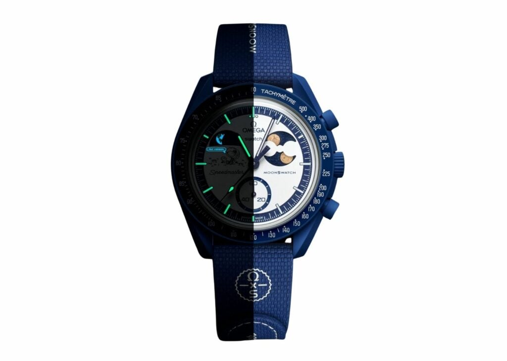 Swatch x Omega Bioceramic Moonswatch Mission To Earthphase