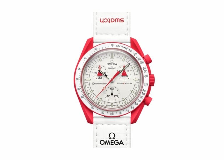 Swatch x Omega Bioceramic Moonswatch Mission to Mars