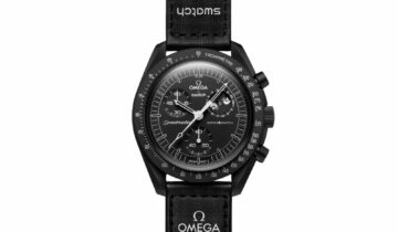 Swatch x Omega Bioceramic Moonswatch Mission To Moonphase New Moon