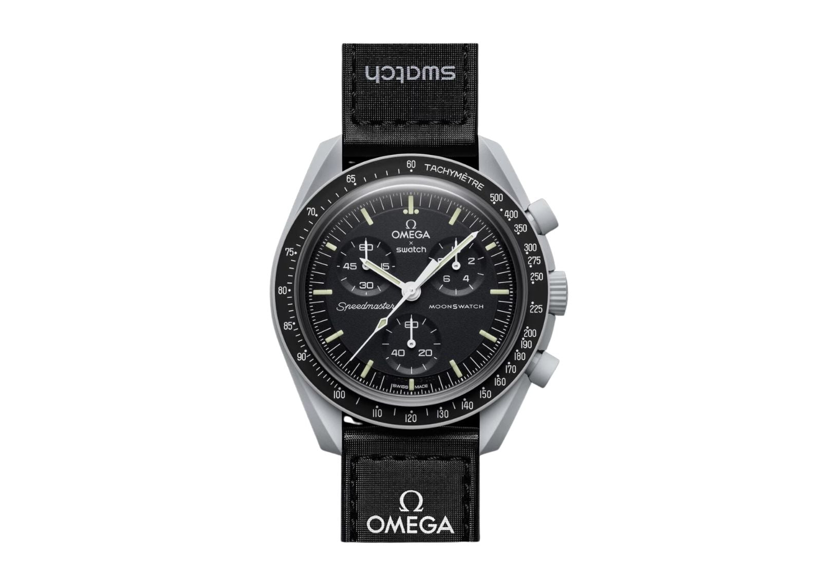 swatch x omega bioceramic moonswatch mission to the moon 1