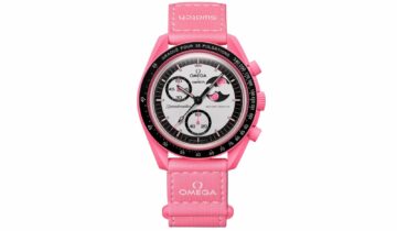 Swatch x Omega Bioceramic Moonswatch Mission to the Pink Moon