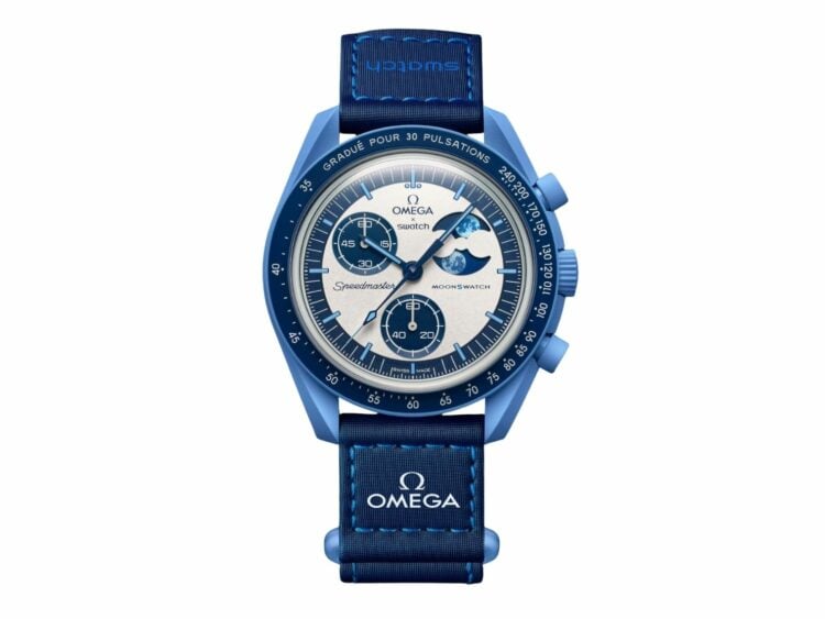 swatch x omega bioceramic moonswatch mission to the super blue moonphase 1