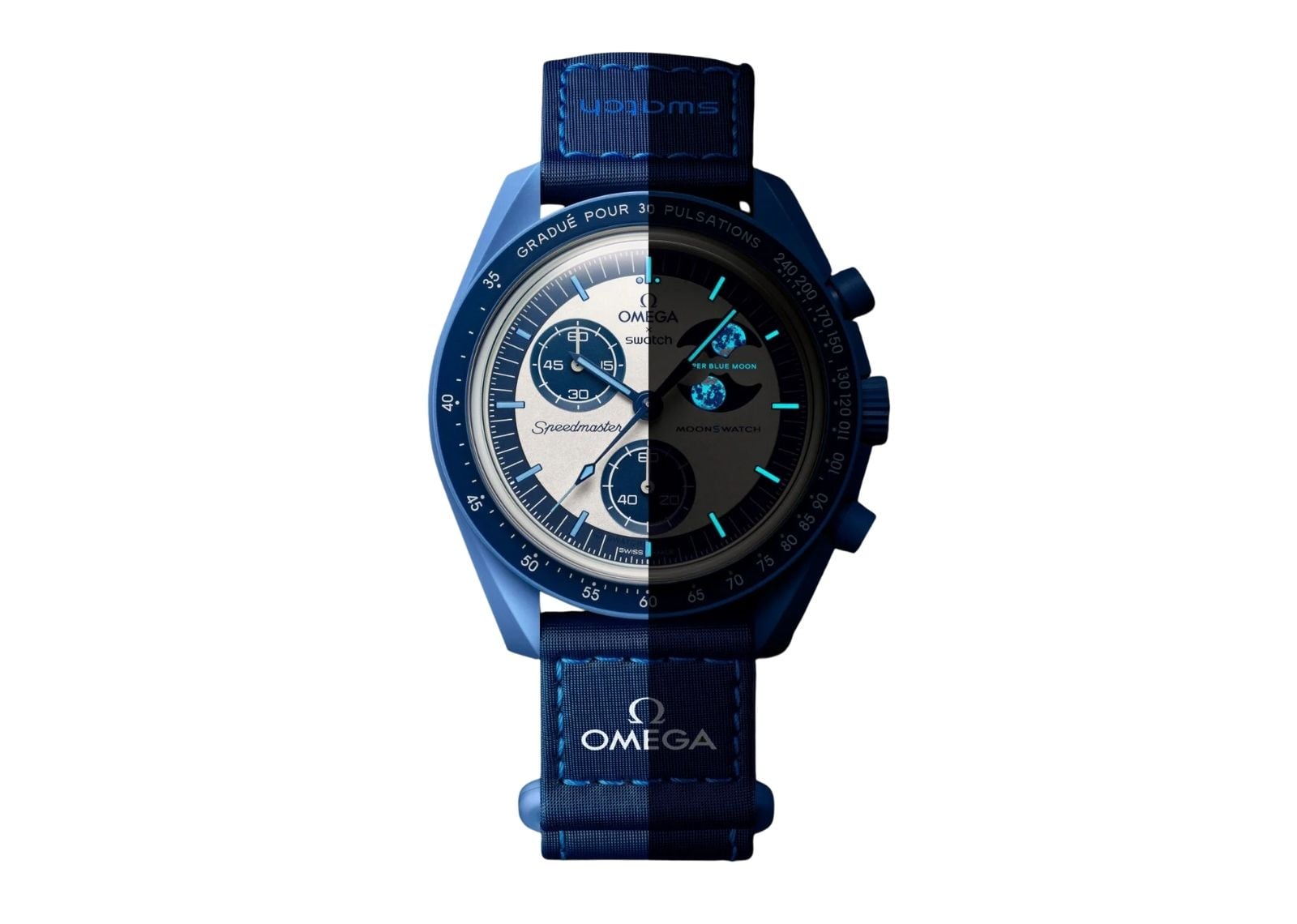 swatch x omega bioceramic moonswatch mission to the super blue moonphase 2
