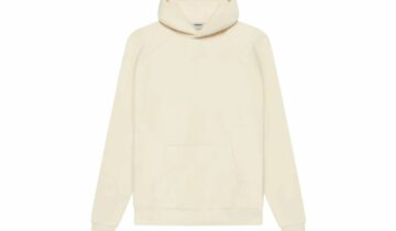 Fear of God Essentials Pull-Over Hoodie Buttercream