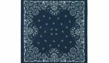 Kujten Small Bandana Heli Dark Navy Blue