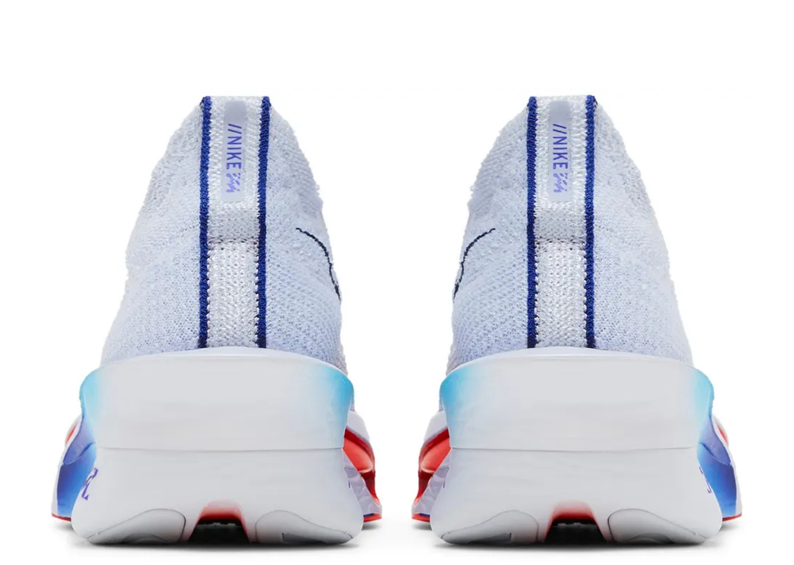 nike air zoom alphafly next 3 football grey ghost persian violet blue void 3