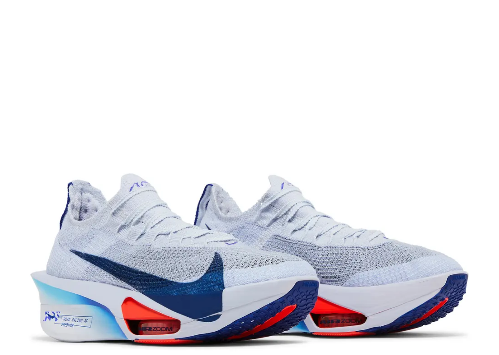 nike air zoom alphafly next 3 football grey ghost persian violet blue void 5