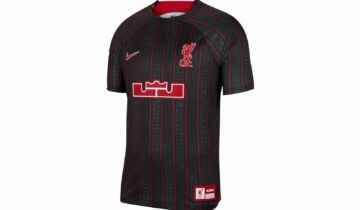 Nike LeBron x Liverpool F.C. Dri-FIT Stadium Soccer Jersey