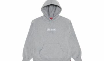 Supreme Box Logo Hooded Sweatshirt Sweatshirt (FW24) Heather Grey