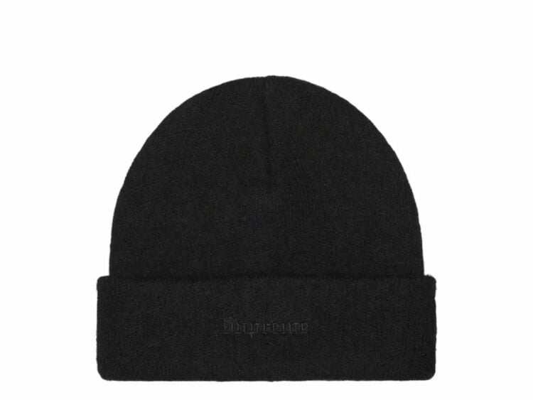 supreme mohair beanie fw25 black 1