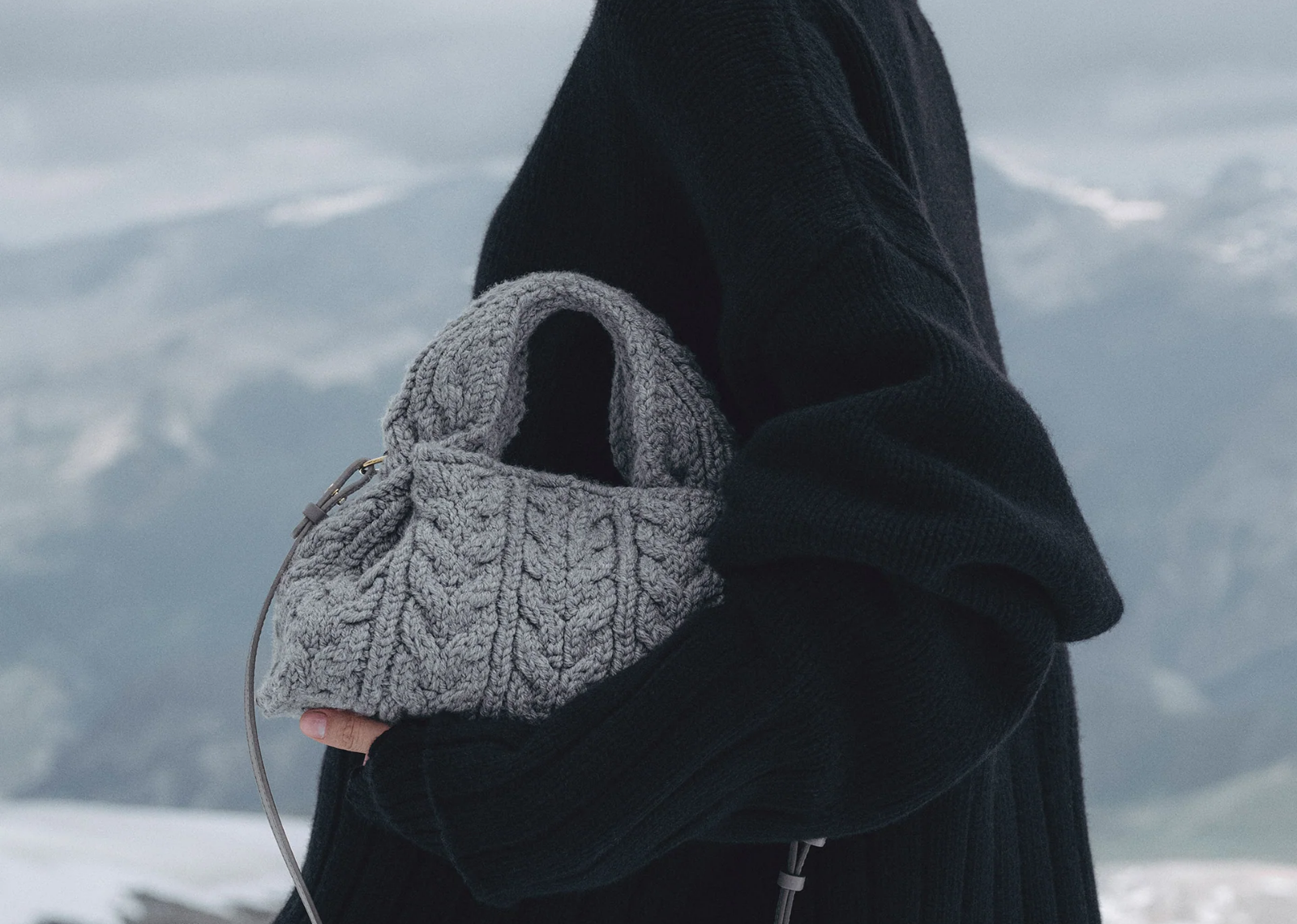 Polène Numéro Neuf Mini Edition Merino Stone - görsel 2