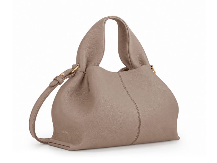 Polène Numéro Neuf Edition Textured Taupe