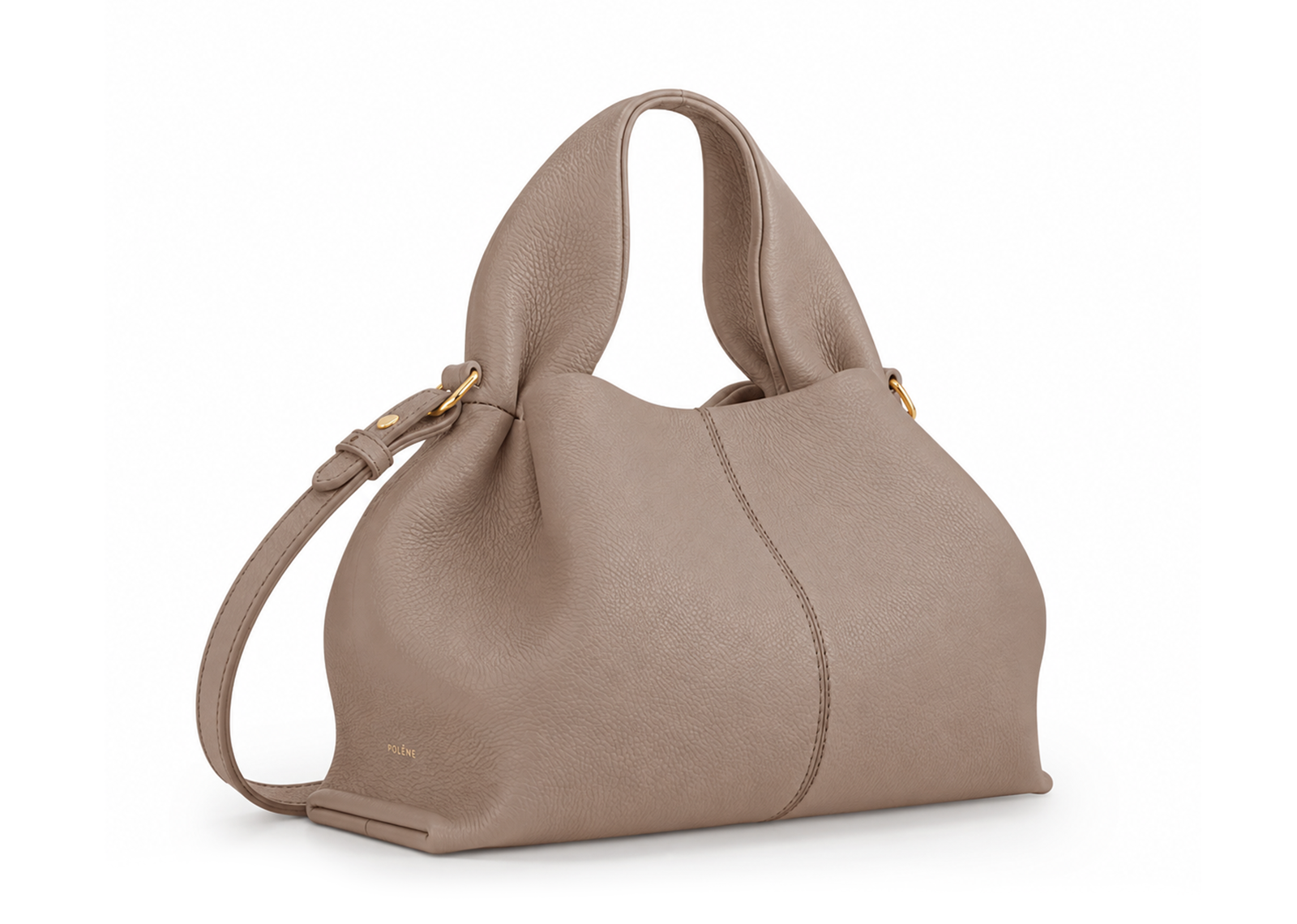 Polène Numéro Neuf Edition Textured Taupe