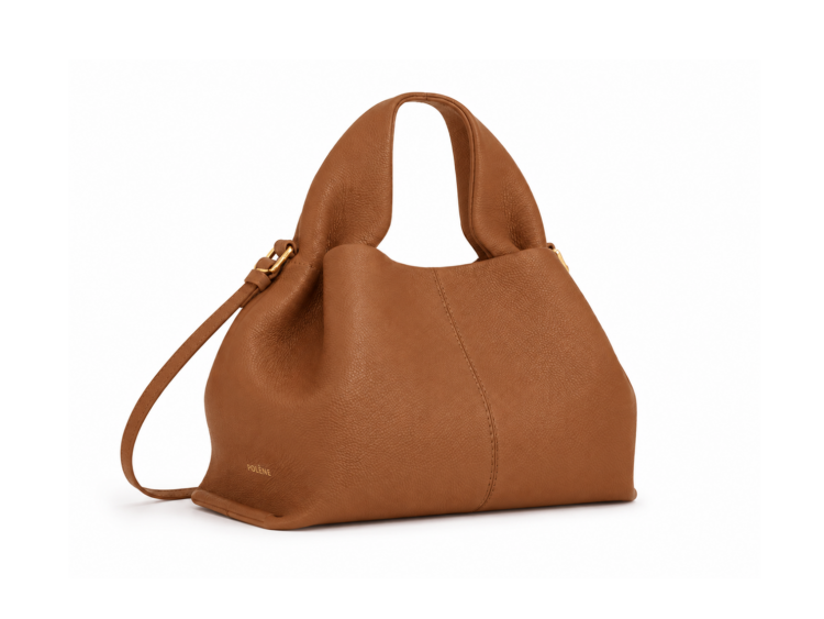Polène Numéro Neuf Mini Edition Textured Camel