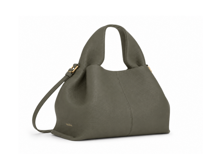 Polène Numéro Neuf Mini Edition Textured Smoky Green