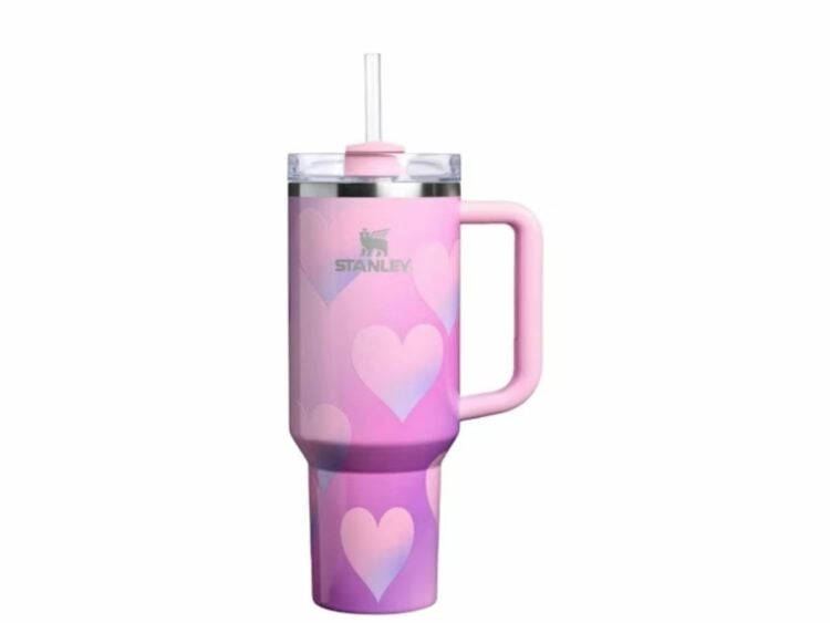 stanley target exclusive valentines day collection flowstate quencher 40oz tumbler