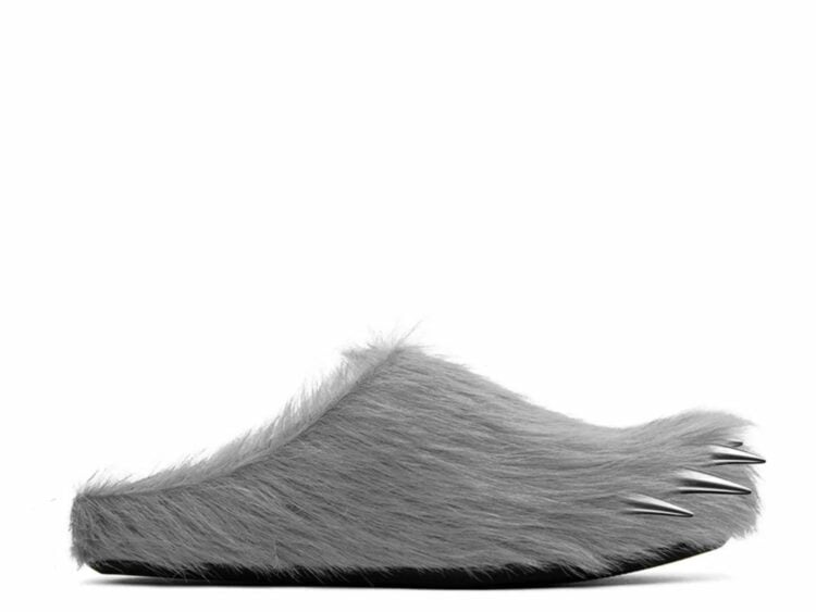 bravest studios bear claw mule grey 1