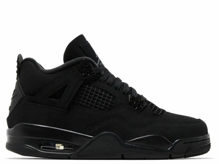 nike air jordan 4 retro black cat 2025 gs 1